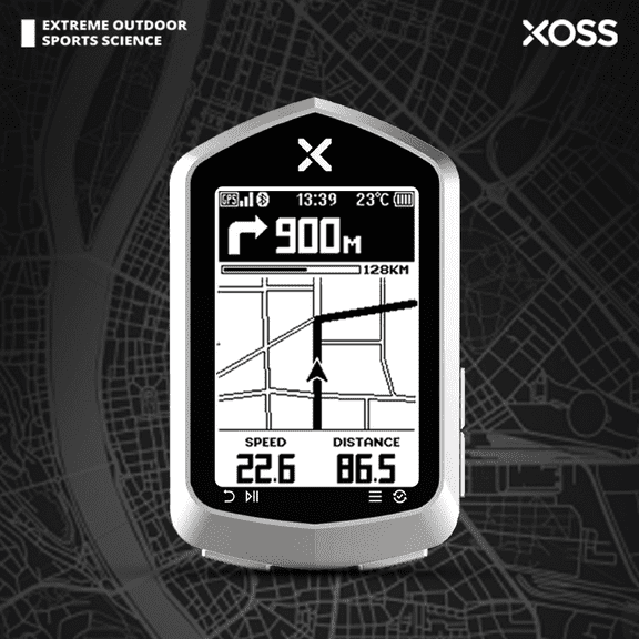 AOLIGEI NAV Plus Bike Computer Wireless Cycling GPS Speedometer Map Navigation Waterproof Bluetooth ANT Cadence Speed