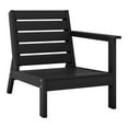 thumbnail image 2 of WestinTrends Avalon Outdoor Patio HDPE Right Arm Facing Deep Seating Corner Chair, Black, 2 of 13