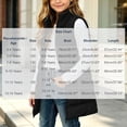thumbnail image 4 of Mifsaly Girls Long Puffer Vests Kids Tween Zip Up Stand Collar Quilted Vest Fall Winter Casual Going Out Play Back to School Padded Coat with Pocekts, 4 of 10