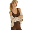 thumbnail image 2 of Women's Seamless Body Shaping Romper, Coffee, 2 of 5