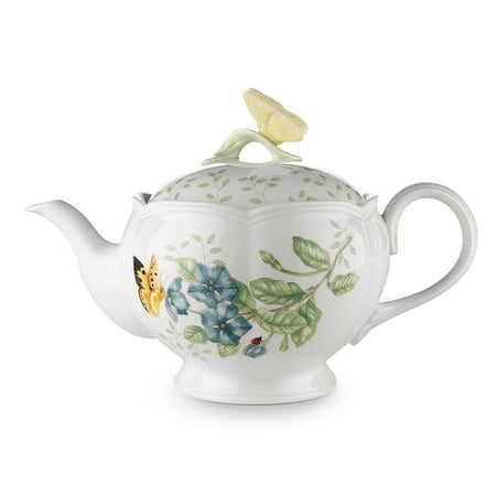 Lenox Butterfly Meadow Teapot with Lid