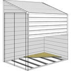 hopkins peak roof shed kit - walmart.com