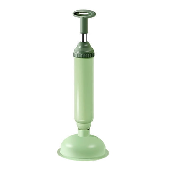 Toilet Bowl Plunger Strong Rubber Suction Cup Big All-Angle Design Aluminum Handle Bathroom Necessity