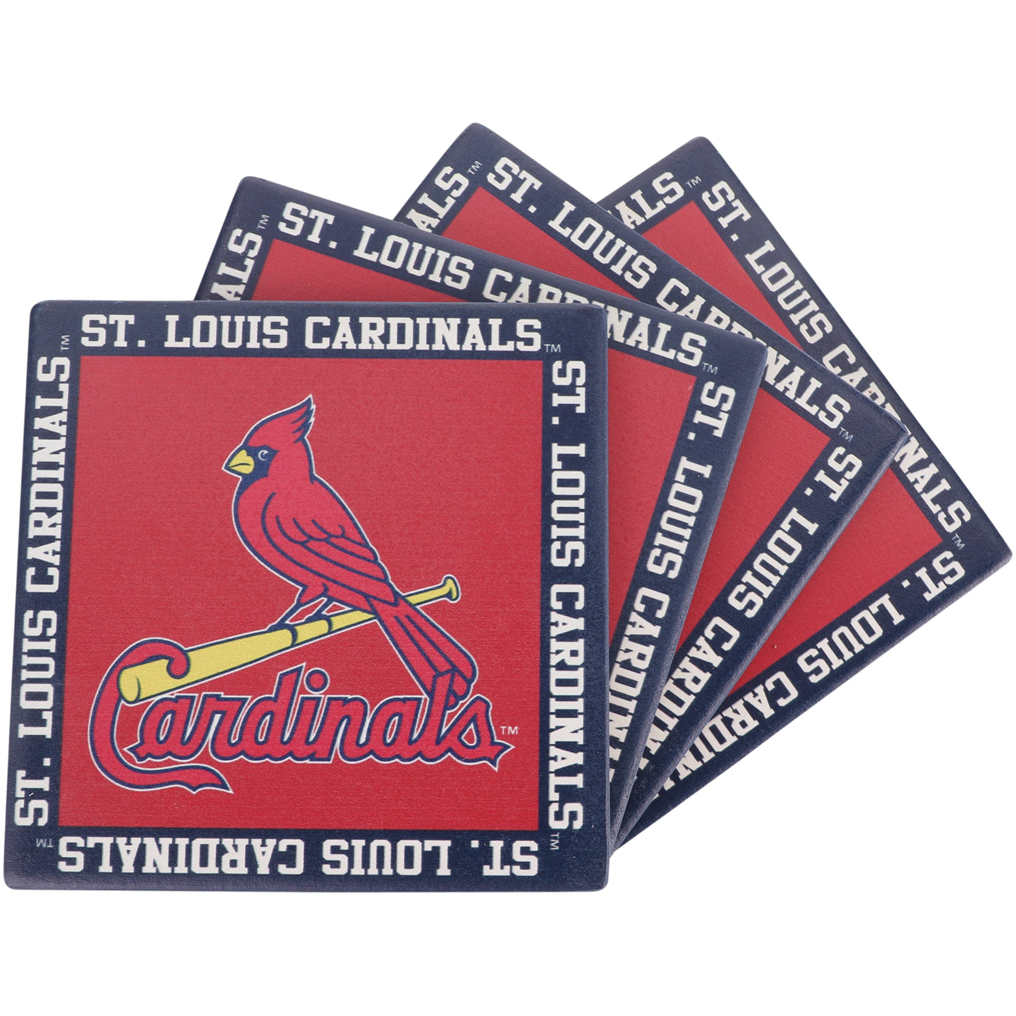 Louis Cardinals Team Wrapping Paper 4 Pack St 