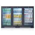 thumbnail image 5 of 3-door Back Bar Beverage Refrigerator – 11.4 Cu.ft Commercial Counter-height Cooler With Led Display For Beer, Wine & Soda, 5 of 5