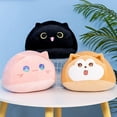thumbnail image 3 of Gato rosa de peluche, gato grande, almohada de felpa, gato de Anime, animales de peluche, juguete encantador, almohada para dormir para niños pequeños, amigos, 30cm JAMW Sencillez, 3 of 4