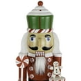 thumbnail image 5 of Northlight Peppermint Candy Nutcracker Christmas Figure - 15" - Red and Green, 5 of 9