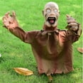 thumbnail image 6 of Halloween Horror Decoration Inserts Swinging Zombies Sound Control Decoration Scary Props Halloween Decor, 6 of 9