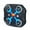 Black-A, variant on WEGFTDUOP Wall-Mounted Bluetooth Music Boxing Trainer 3 Speed Modes With 2 Gloves Backlight Guidance Stereo Sound Home Indoor Play Coordination & Responsiveness Training Equipment