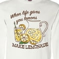 thumbnail image 4 of Inktastic When Life Gives You Lemons, Make Lemonade Long Sleeve T-Shirt, 4 of 5
