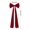 Wine, variant on GFHFHITJ 71" Extra Large Velvet Christmas Tree Topper Bow, Christmas Tree Bows – 3D Handmade Ribbon Bows for Christmas Tree, Wreath, Door, Party, Wedding & Home Decor, 71" x 20"
