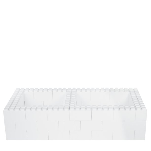 EverBlock Single Bed Frame Kit 3’ x 6’ 6” x 1’ 7” Modular Beds