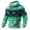 Green, variant on HXWCHs Western Aztec Print Long Sleeve Hooded Sweatshirt with Front Pocket for Men Casual Streetwear Outdoor Wear M Green
