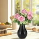 thumbnail image 5 of Ramo de Rosas Artificiales de Seda de 33 Cm | Arreglo Floral de Dalias y Hortensias | Decoración para Bodas y Fiestas | Flores Artificiales Realistas para Centro de Mesa de Jardín, 5 of 6