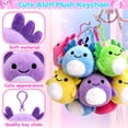 thumbnail image 4 of Regalos para el día de San Valentín, paquete de 24 llaveros de peluche Axolotl, 4 of 7