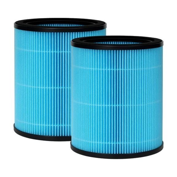 Nispira AP0601 2-in-1 True HEPA Filter Replacement for AirTok Air Purifier AP0601-RF | Remove Particle Size down to 0.1 microns | 2 Pack