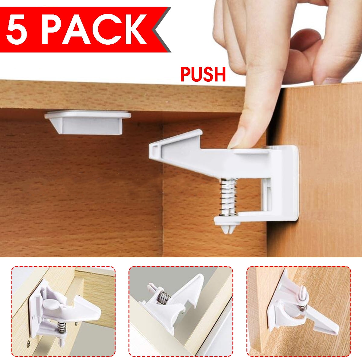 kitchen door locks child