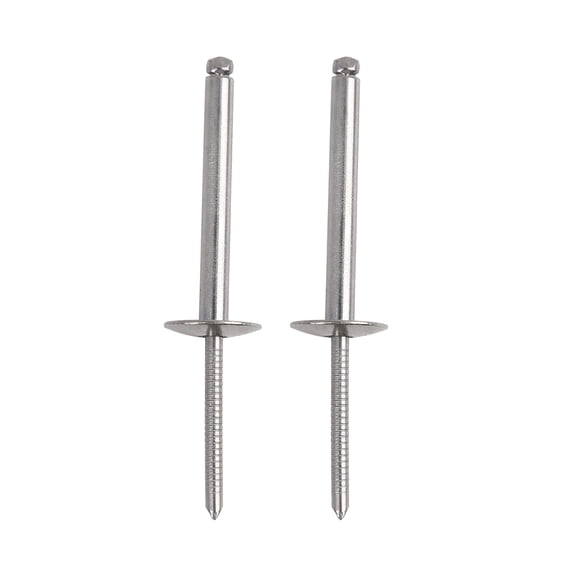 2pcs Blind Rivet Grip 4.8mm x 40mm Mandrel 2.8mm Dia. 304 Stainless Steel Hand Tools for Car