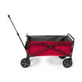 thumbnail image 2 of Seina Chariot Utilitaire Pliant en Acier Capacité 150lb, Rouge/gris, 2 of 6