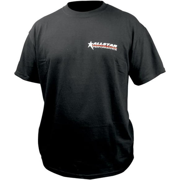 Allstar Performance ALL99903M T-Shirt with Red Graphic Black - Medium