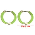 thumbnail image 2 of Fwttom Hoop Earrings Temperament Fashion Versatile High-End Earrings Spring Small and Fresh, 2 of 2