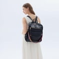 thumbnail image 2 of Dora & Liz Mochila para mujer Monedero Mochila de cuero Monedero para mujer Mochila de moda de viaje Bolsos de hombro de diseñador para mujer, 2 of 5