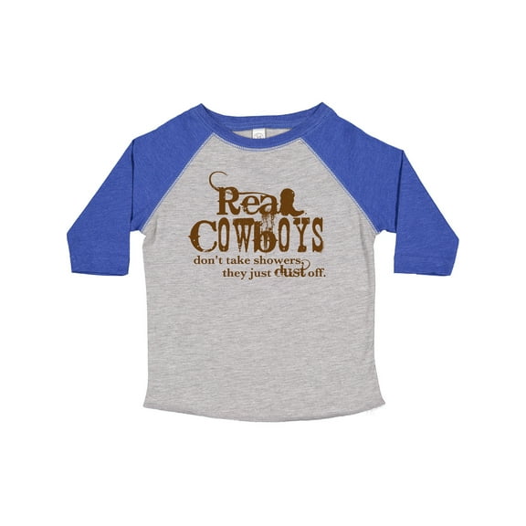 Inktastic Real Cowboys Boys or Girls Toddler T-Shirt