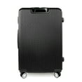 thumbnail image 3 of K-Cliffs 3pcs Luggage Set Lightweight Expandable Hard sided ABS Spinner Travel Suitcase  Black, 3 of 10