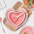 thumbnail image 4 of Juego de platos y cucharas de fresa decorados con alta belleza, tazón favorito de niña, tazón de ensalada, tazón de postre, vajilla doméstica Ins, 4 of 5