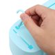 thumbnail image 5 of M Buder Estante de Baño Organizador de Ducha Sin Perforaciones Plástico Color Azul Claro 1 Pieza, 5 of 5