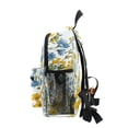 thumbnail image 4 of FORMRS School Backpack with Front Zippered Pocket 12" Student Travel Daypack, Yellow Floral, 4 of 6