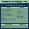thumbnail image 2 of COOLO Matter Ampoule Intelligente RGB E27 Wifi Led Ampoule Maison Intelligente Fonctionne avec Alexa Google Home Apple Homekit SmartThings Siri, 2 of 5