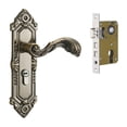 thumbnail image 2 of jifeng European Style Door Handle Decorative Vintage Door Lock for Kitchen Bathroom Style B, 2 of 9