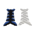 thumbnail image 1 of Universal Motorcycle 3D Rubber Gas Oil Fuel Tank Pad Protector Decal Sticker, 1 of 5