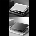 thumbnail image 4 of Refrigerador para computadora portátil Soporte de enfriamiento para computadora portátil de altura ajustable hueco de aleación de aluminio con Juegos de teclado y mouse para computadora Numero 3, 4 of 6