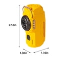 thumbnail image 3 of maxiaoxia USB Lighter Outdoor Lighter With Flashlight Windproof Electric Lighter Recharge Gadgets for Father's Day Valentine's Day Birthday Gifts, 3 of 6