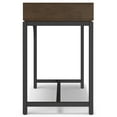 thumbnail image 3 of Banting 48 inch Wide Solid Wood Modern Industrial Mid Century Small Desk in Walnut Brown, 3 of 14
