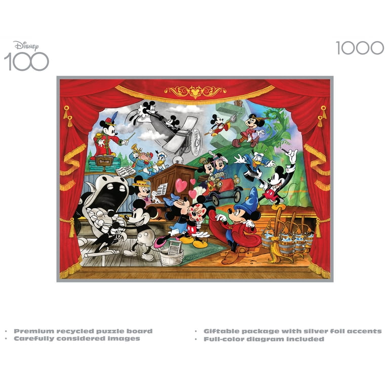 Buffalo Games Silver Select Mickey Through the Years 1000-Piece