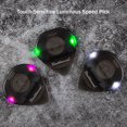 thumbnail image 4 of Qiaoxi 3Pcs LED Light Up Guitar Picks, Luminous Picks, with 3 Colors LED Lights, Thin Flexible Guitar Bass Ukulele Violin Picks, String Musical Instrument Accessories, 4 of 7