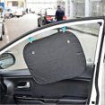 thumbnail image 3 of 1 Paire de Pinces à Rideau de Voiture avec Ventouse Porte-Serviettes, 3 of 3