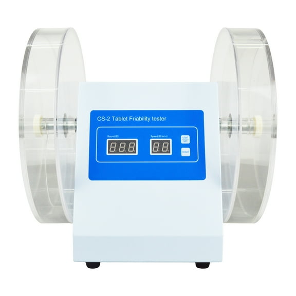 INTSUPERMAI Laboratory Tablet Friability Tester Benchtop Testing Machine CS-2 110V/220V