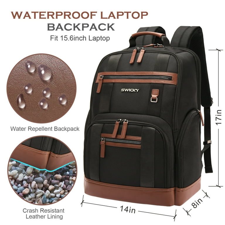 Aokur Laptop Backpack 15.6 Inch Business Travel TSA 180 Design For Men Women Walmart