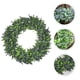thumbnail image 4 of Corona de lavanda artificial puerta de guirnalda de lavanda decorativa corona colgante, 4 of 7