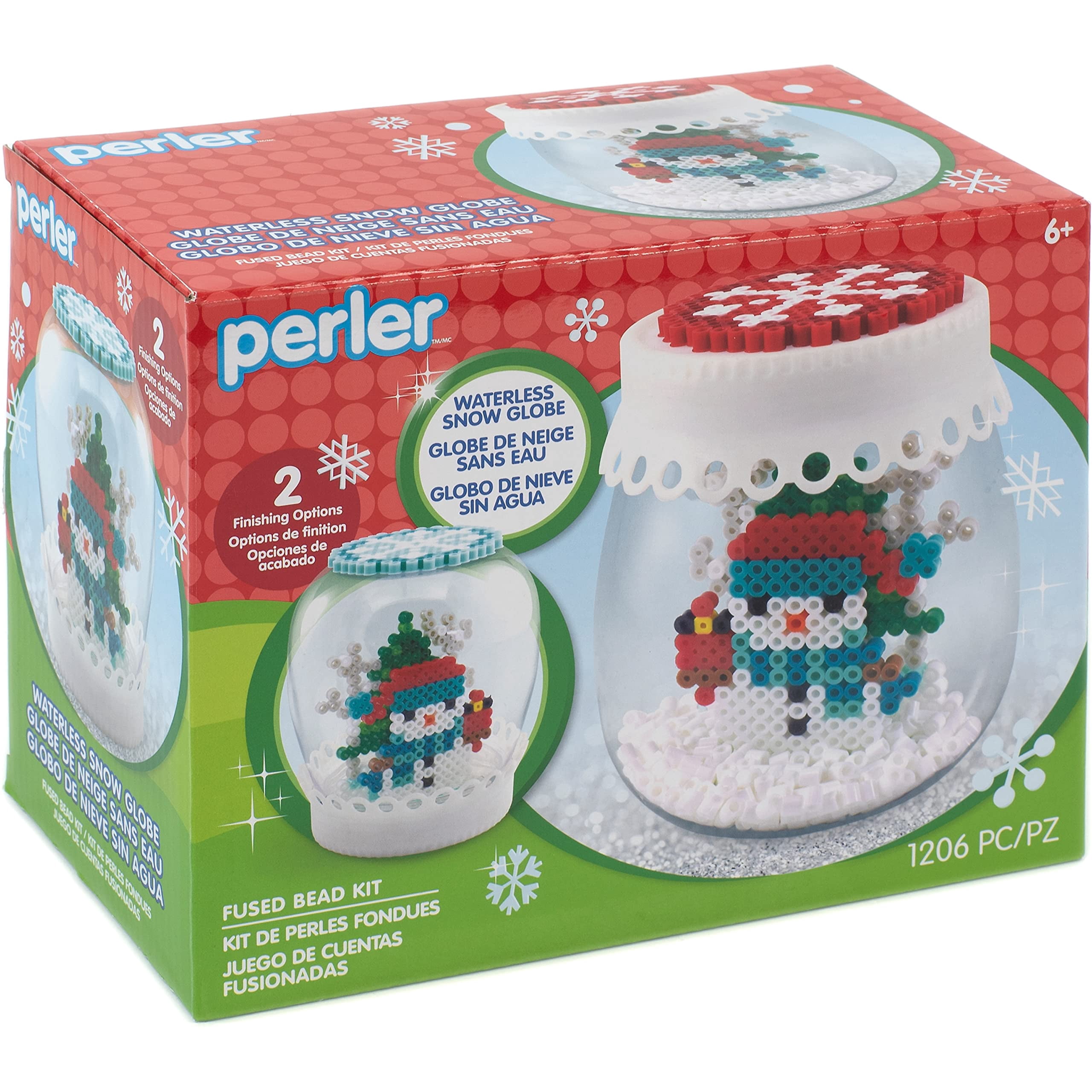 Perler Fused Bead Kit-Snowglobe
