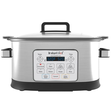 Instant Pot Gem 6 Qt 8-in-1 Programmable Multicooker with Advanced Microprocessor