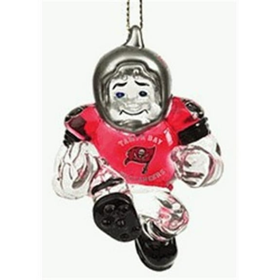 Tampa Bay Buccaneers Ornament 3 Inch Crystal Halfback CO