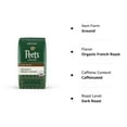 thumbnail image 3 of PEET'S Organic Ground French Roast, 32 Oz, 3 of 3