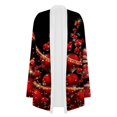 thumbnail image 4 of Veste Légère pour Femmes Cardigan à Manches Longues Cardigan de Noël Pulls Veste Grande Taille, 4 of 5