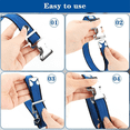 thumbnail image 3 of 4PCS Drywall Stilts Straps, Leg Band Straps Drywall Foot Band Straps Kit Nylon Leg Fixation Strap Replacement Part Blue, 3 of 7