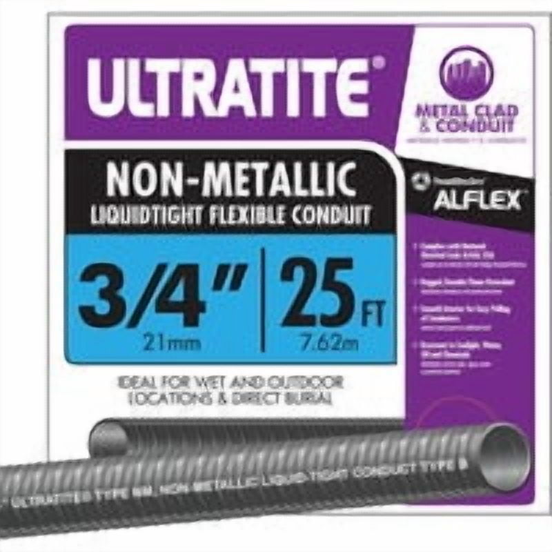 6002-22-00 Sealtite Non-Metallic Flexible Conduit - 1/2 Inch X 25 Ft Black Coil
